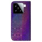For Xiaomi 15 Colorful Magnetic Buckle Leather Phone Case(Purple) - 3
