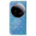 For Xiaomi 15 Ultra Colorful Magnetic Buckle Leather Phone Case(Blue) - 3