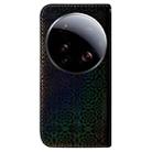 For Xiaomi 15 Ultra Colorful Magnetic Buckle Leather Phone Case(Black) - 3