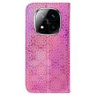 For Redmi Note 14 Pro / Note 14 Pro+ 5G Colorful Magnetic Buckle Leather Phone Case(Pink) - 3