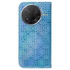 For Redmi K80 / K80 Pro / Xiaomi Poco F7 Pro Colorful Magnetic Buckle Leather Phone Case(Blue) - 3