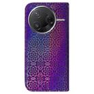 For Redmi K80 / K80 Pro / Xiaomi Poco F7 Pro Colorful Magnetic Buckle Leather Phone Case(Purple) - 3