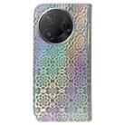 For Redmi K80 / K80 Pro / Xiaomi Poco F7 Pro Colorful Magnetic Buckle Leather Phone Case(Silver) - 3