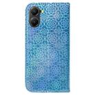 For Redmi Turbo 4 / Xiaomi Poco X7 Pro Colorful Magnetic Buckle Leather Phone Case(Blue) - 3