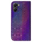 For Redmi Turbo 4 / Xiaomi Poco X7 Pro Colorful Magnetic Buckle Leather Phone Case(Purple) - 3