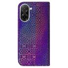 For Redmi A5 4G 171.7mm Colorful Magnetic Buckle Leather Phone Case(Purple) - 3