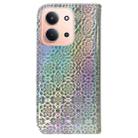 For Redmi 15C 4G 173.1mm / 15C 5G 173.1mm Colorful Magnetic Buckle Leather Phone Case(Silver) - 3
