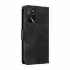 For OPPO A54S / A56 5G Embossed Rhombus Starry Leather Phone Case(Black) - 3