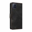 For OPPO A92S / Reno4 Z 5G Embossed Rhombus Starry Leather Phone Case(Black) - 3