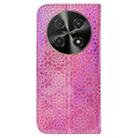 For Huawei nova 12i 4G Global Colorful Magnetic Buckle Leather Phone Case(Pink) - 3