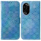 For Huawei nova 13 Pro Colorful Magnetic Buckle Leather Phone Case(Blue) - 1