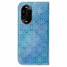 For Huawei nova 13 Pro Colorful Magnetic Buckle Leather Phone Case(Blue) - 3