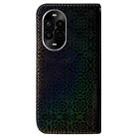 For Huawei nova 13 Pro Colorful Magnetic Buckle Leather Phone Case(Black) - 3