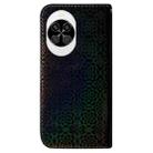 For Huawei nova 14 Colorful Magnetic Buckle Leather Phone Case(Black) - 3