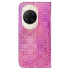 For Huawei nova 14 Ultra Colorful Magnetic Buckle Leather Phone Case(Pink) - 3