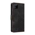 For Realme C11 2021 Embossed Rhombus Starry Leather Phone Case(Black) - 3