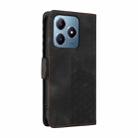 For Realme C63 / C61 / Note 60 Embossed Rhombus Starry Leather Phone Case(Black) - 3