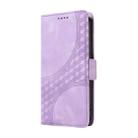 For Realme 13 Pro / 13 Pro+ / P1 Pro Global Embossed Rhombus Starry Leather Phone Case(Purple) - 2