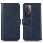 For OPPO Reno12 Pro 5G Global Cow Texture Flip Leather Phone Case(Blue) - 1