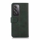 For OPPO Reno12 Pro 5G Global Cow Texture Flip Leather Phone Case(Green) - 3
