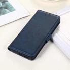 For OPPO Reno12 5G Global Cow Texture Flip Leather Phone Case(Blue) - 2