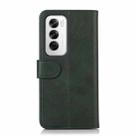 For OPPO Reno12 5G Global Cow Texture Flip Leather Phone Case(Green) - 3