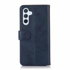 For Samsung Galaxy S24 FE 5G Cow Texture Flip Leather Phone Case(Blue) - 3