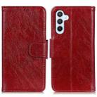 For Samsung Galaxy S24 FE 5G Nappa Texture Horizontal Flip Leather Phone Case(Red) - 1