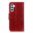 For Samsung Galaxy S24 FE 5G Nappa Texture Horizontal Flip Leather Phone Case(Red) - 3