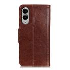 For Samsung Galaxy S25 Edge 5G Nappa Texture Horizontal Flip Leather Phone Case(Brown) - 3