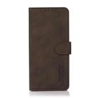 For Samsung Galaxy S25 Ultra 5G KHAZNEH Matte Texture Leather Phone Case(Brown) - 3