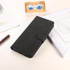 For Samsung Galaxy S25 Edge 5G KHAZNEH Matte Texture Leather Phone Case(Black) - 2