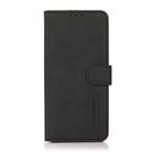 For Samsung Galaxy S25 Edge 5G KHAZNEH Matte Texture Leather Phone Case(Black) - 3