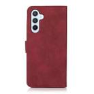 For Samsung Galaxy S25 FE 5G KHAZNEH Matte Texture Leather Phone Case(Red) - 3