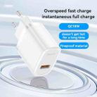 Yesido YC66 PD 18W USB Fast Charger, Specification:EU Plug(White) - 2