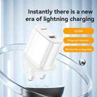 Yesido YC85 PD 18W USB Fast Charger, Specification:UK Plug(White) - 2