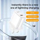 Yesido YC85C 18W USB Fast Charger with USB to USB-C / Type-C Cable, Specification:UK Plug(White) - 2