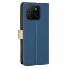 For Honor X5b Color Matching RFID Anti-theft Leather Phone Case(Blue) - 3