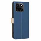 For Honor 200 Smart / X7C Color Matching RFID Anti-theft Leather Phone Case(Blue) - 3