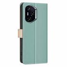 For Honor 300 Pro / 300 Ultra Color Matching RFID Anti-theft Leather Phone Case(Green) - 3