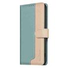 For Honor 400 Global 156.5mm Color Matching RFID Anti-theft Leather Phone Case(Green) - 2
