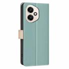 For Honor 400 Global 156.5mm Color Matching RFID Anti-theft Leather Phone Case(Green) - 3