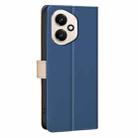 For Honor 400 Global 156.5mm Color Matching RFID Anti-theft Leather Phone Case(Blue) - 3