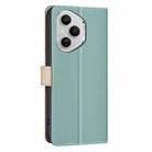 For Honor 400 Pro Global 160.8mm Color Matching RFID Anti-theft Leather Phone Case(Green) - 3