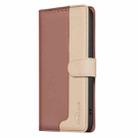 For Honor 400 Pro Global 160.8mm Color Matching RFID Anti-theft Leather Phone Case(Brown) - 2