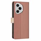 For Honor 400 Pro Global 160.8mm Color Matching RFID Anti-theft Leather Phone Case(Brown) - 3