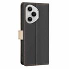 For Honor 400 Pro Global 160.8mm Color Matching RFID Anti-theft Leather Phone Case(Black) - 3