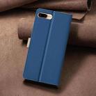 For iPhone SE 2022 / SE 2020 / 8 / 7 Color Matching RFID Anti-theft Leather Phone Case(Blue) - 3