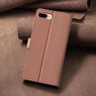 For iPhone 8 Plus / 7 Plus Color Matching RFID Anti-theft Leather Phone Case(Brown) - 3