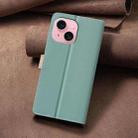 For iPhone 11 Color Matching RFID Anti-theft Leather Phone Case(Green) - 3